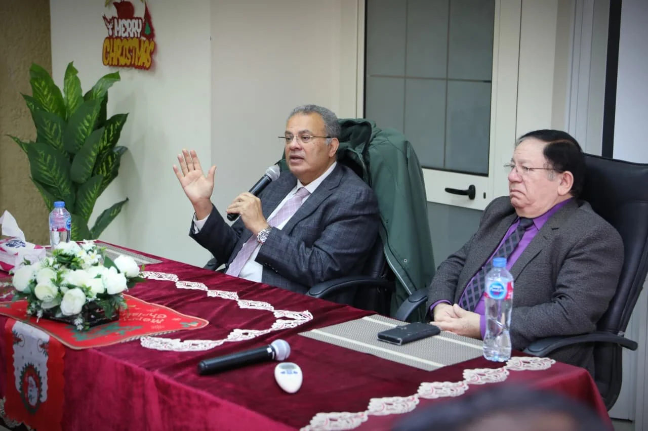 حضرة الدكتور القس أندريه زكي يشارك في اجتماع لجنة الأسرة بحضور قيادات الطائفة الإنجيلية