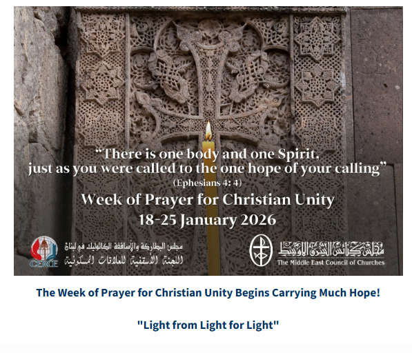 The Middle East Council of Churches (MECC) Issues Its Weekly Newsletter