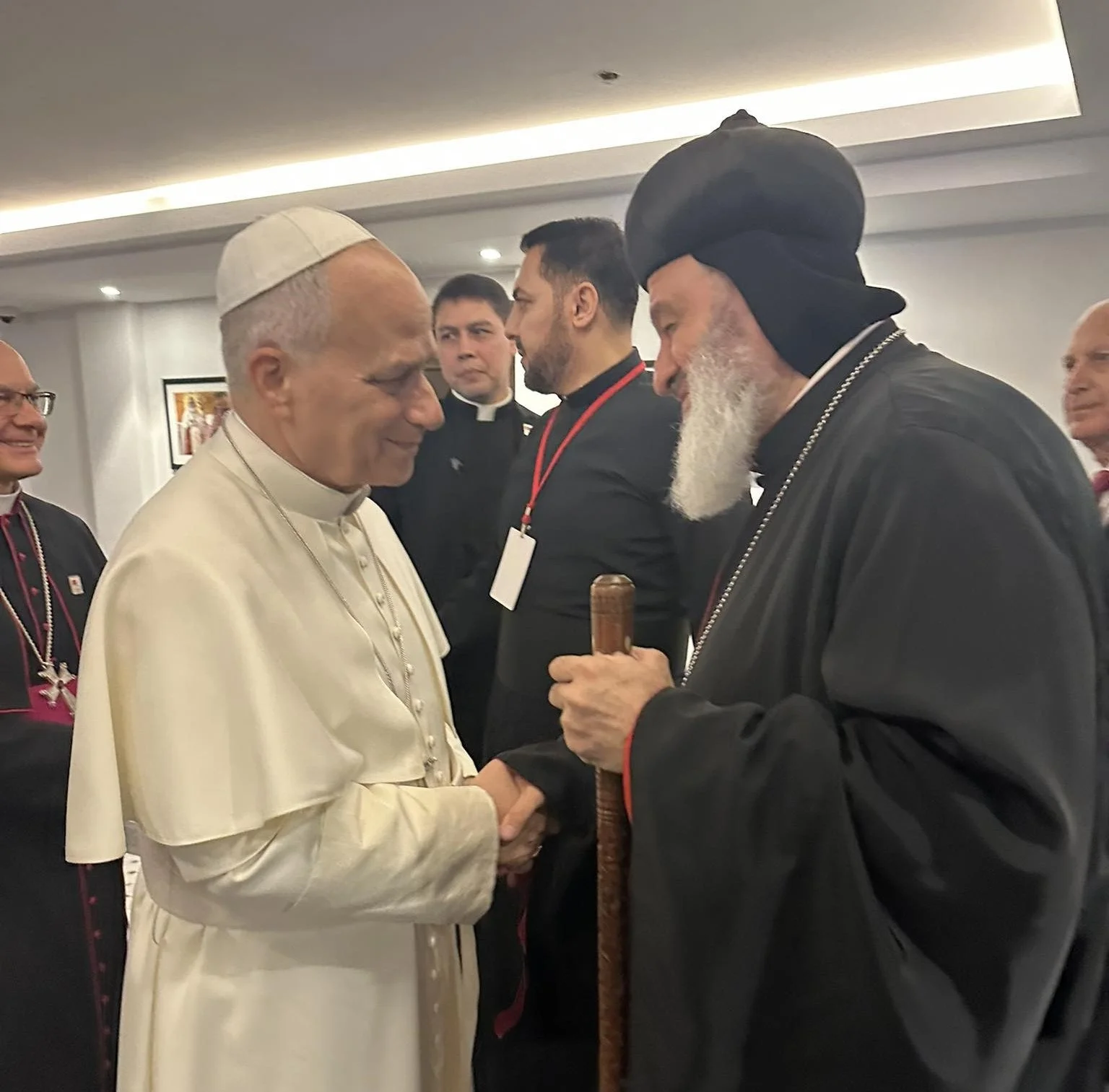 رسالة من قداسة البابا لاون الرابع عشر إلى قداسة البطريرك مار إغناطيوس أفرام الثاني