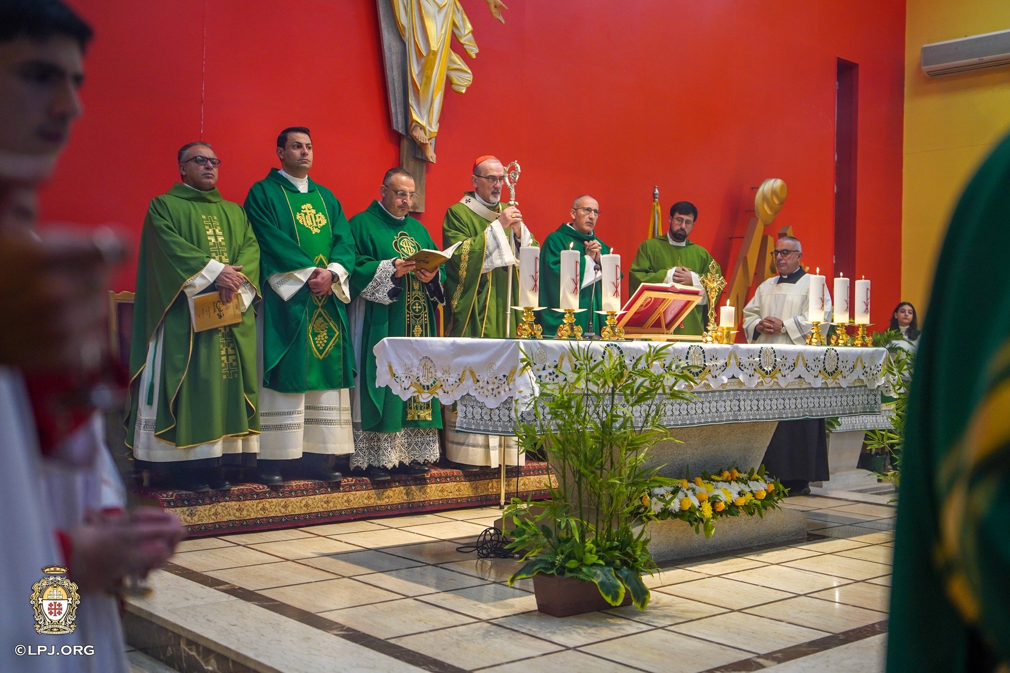 His Beatitude Patriarch Cardinal Pierbattista Pizzaballa in Jabal al-Hussein: A Pastoral Visit Embodying Closeness and Presence