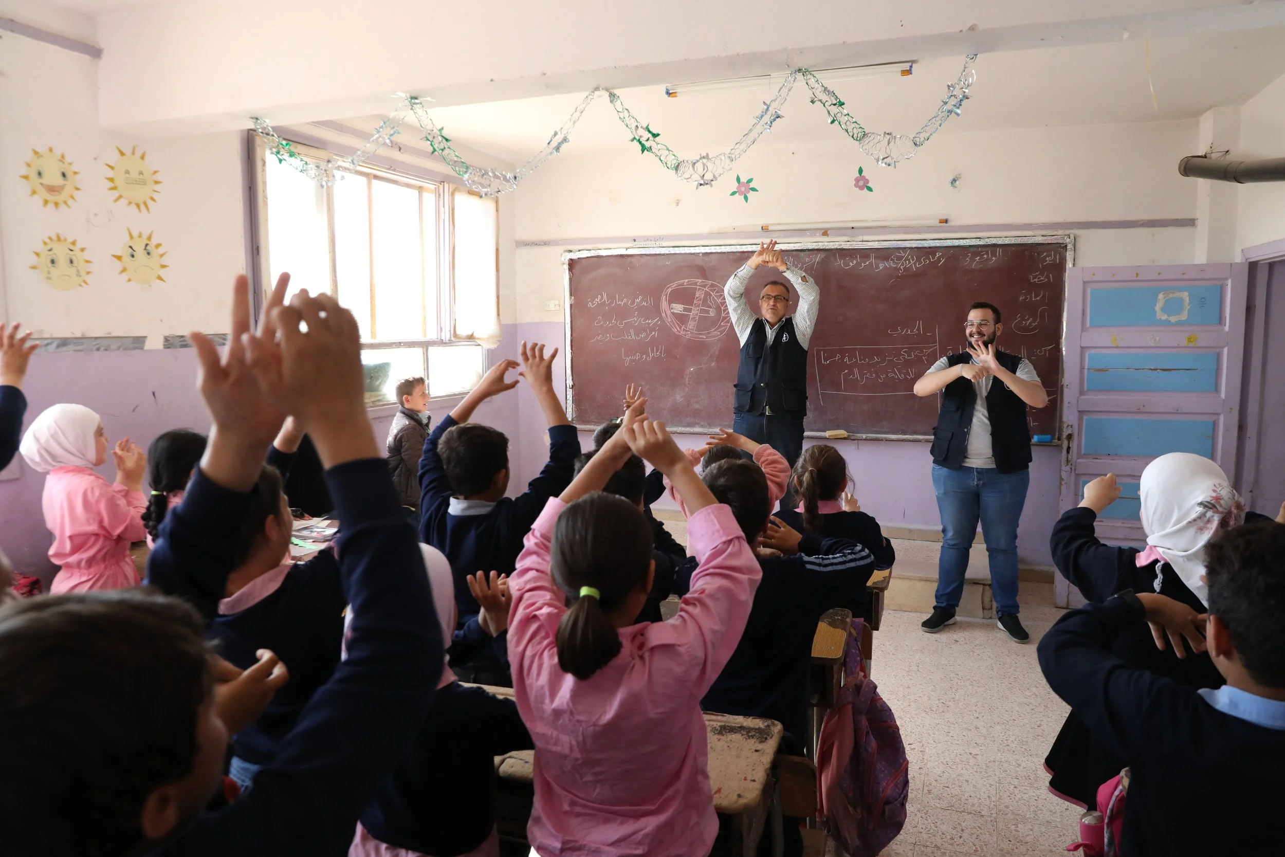 MECC Provides a Healthy and Safe Environment for Students in Seven Schools in Rural Damascus
