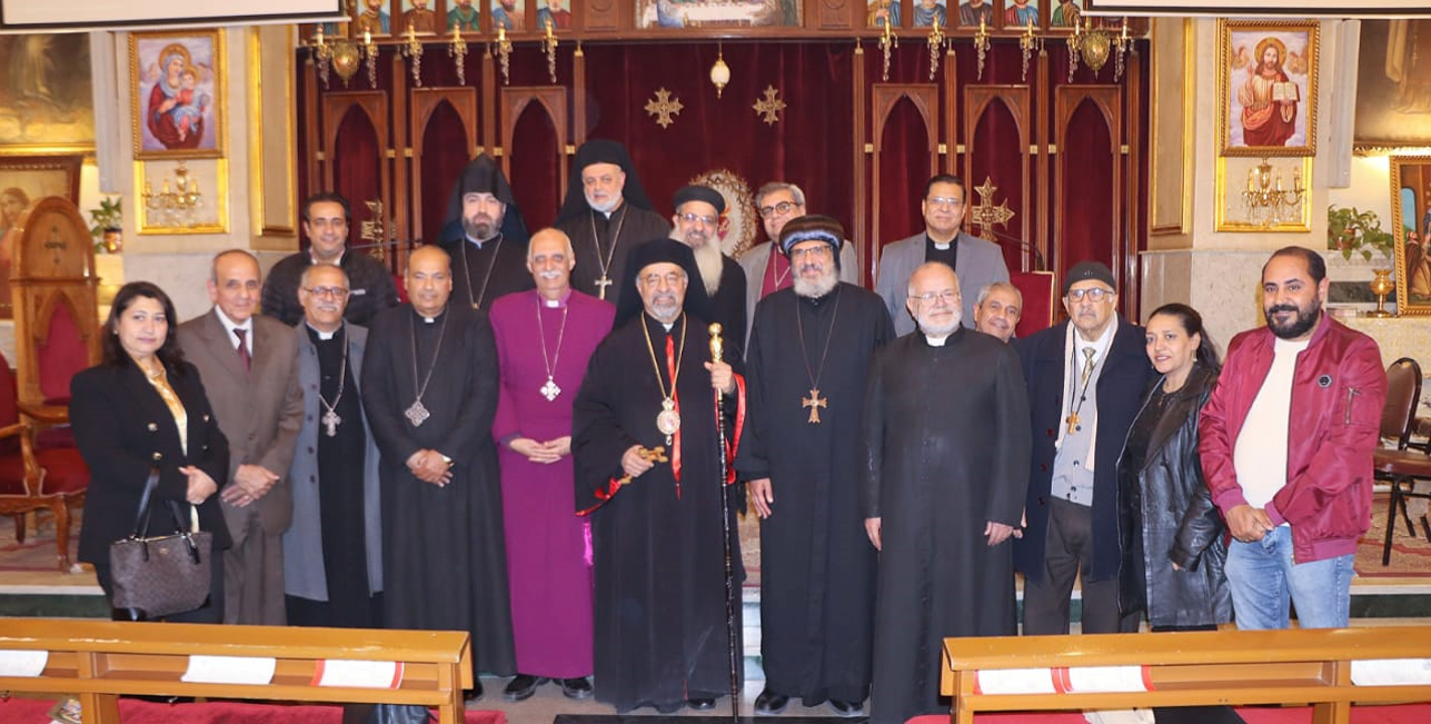 انطلاق أسبوع الصلاة من أجل الوحدة بكنيسة قلب يسوع للأقباط الكاثوليك_ مصر