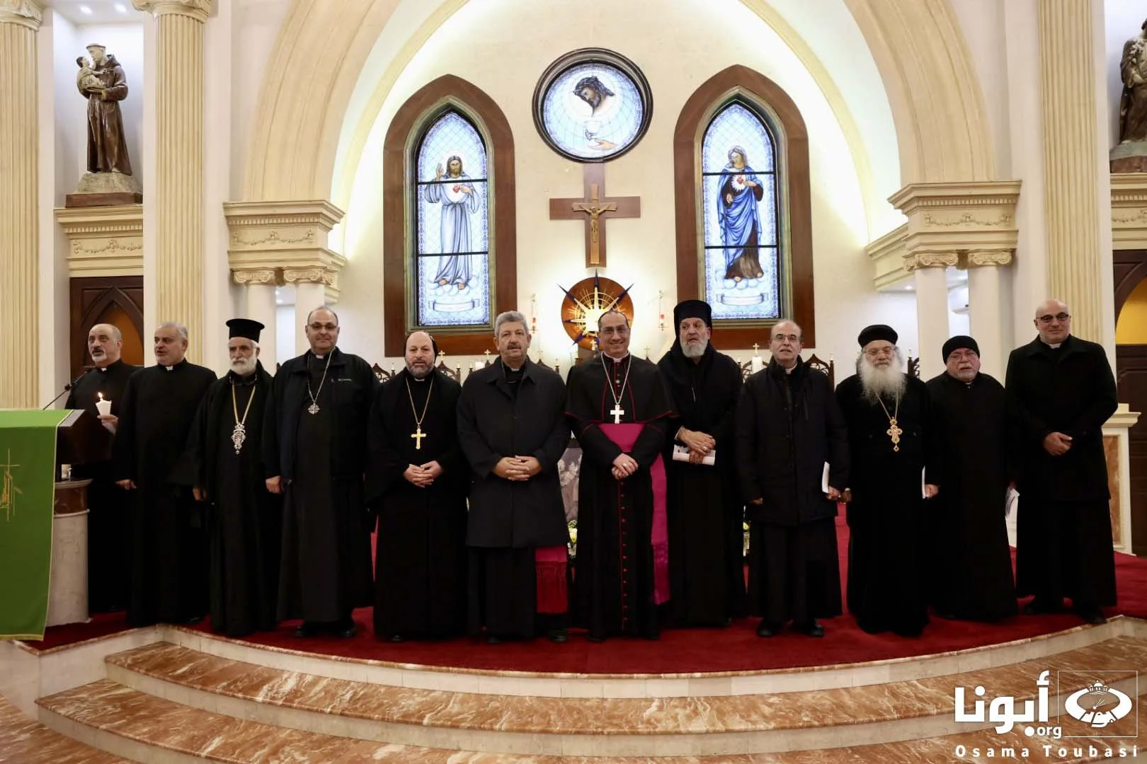 كلمة سيادة المطران إياد الطوال خلال الصلاة من أجل وحدة المسيحيّين في كنيسة قلب يسوع الأقدس في عمّان