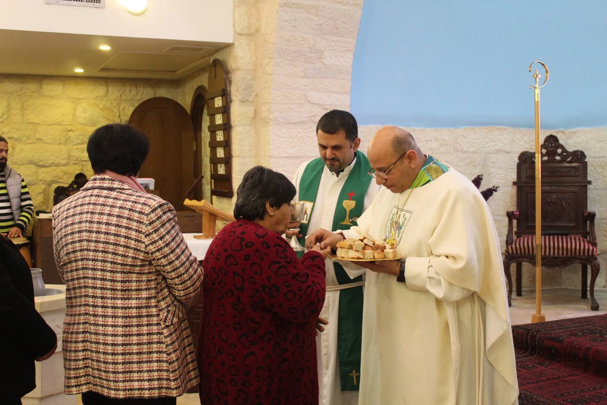 Special Services and Receptions Welcoming the New Bishop of the Evangelical Lutheran Church in Jordan and the Holy Land His Eminence Bishop Dr. Imad Haddad