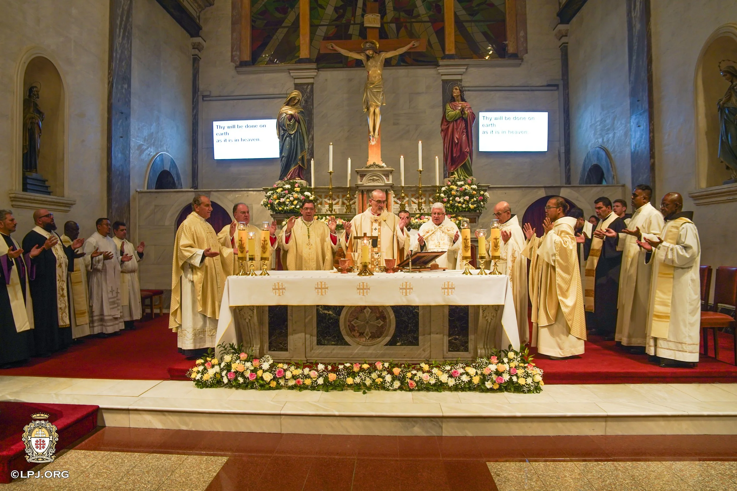 Presided Over By His Beatitude Patriarch Cardinal Pierbattista Pizzaballa