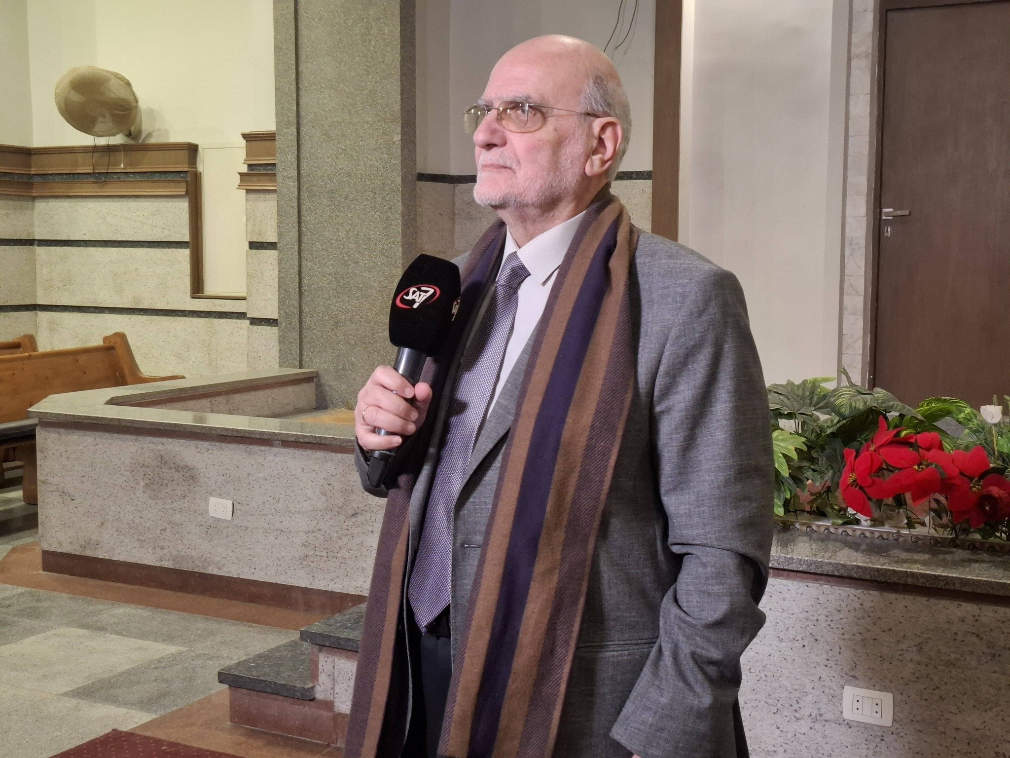 The MECC Secretary General Professor Michel Abs in a Media Interview