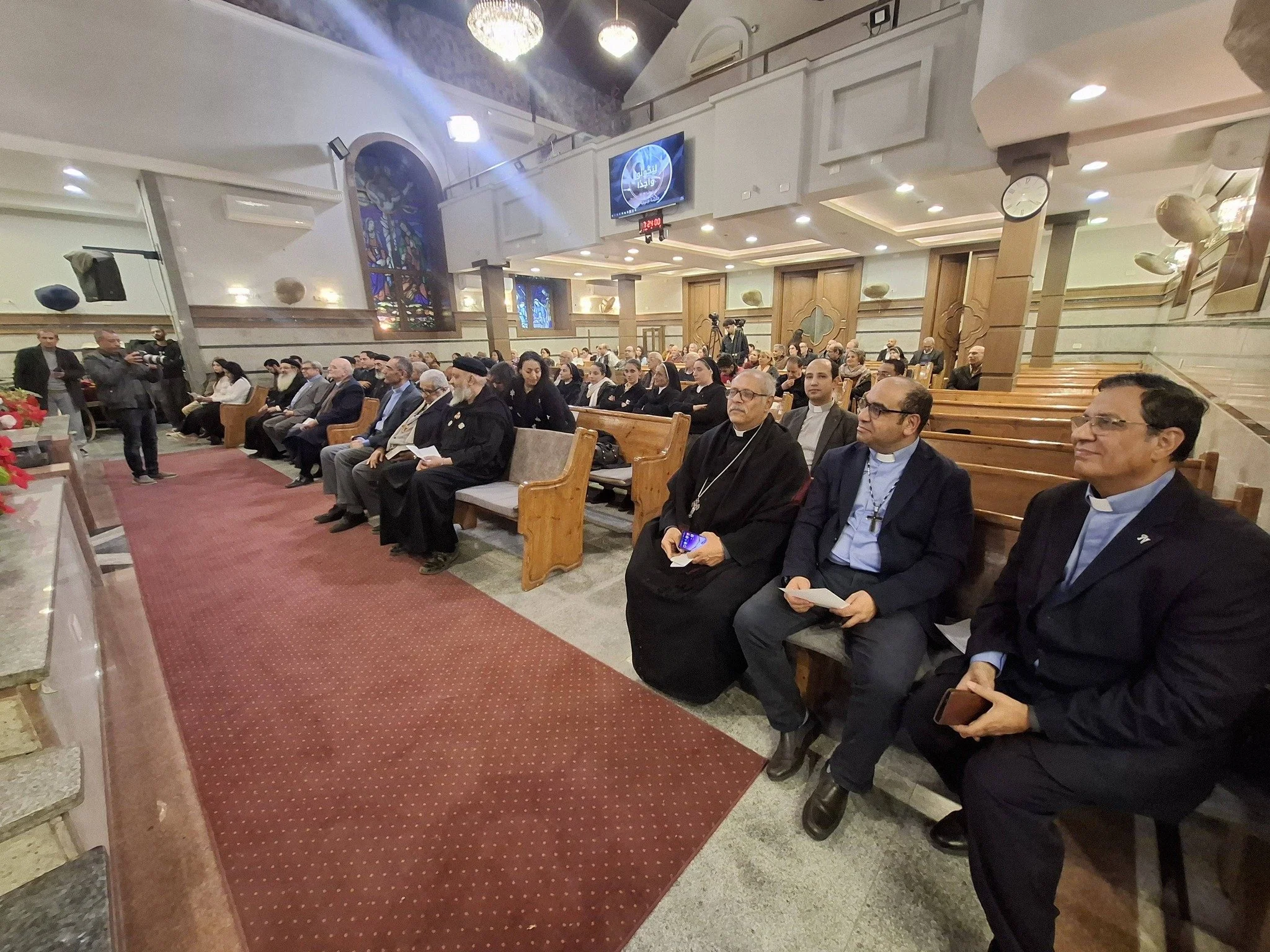 The Prayer of the Fourth Day of the Week of Prayer for Christian Unity sowed joy and hope in the Evangelical Church in Shoubra, Egypt