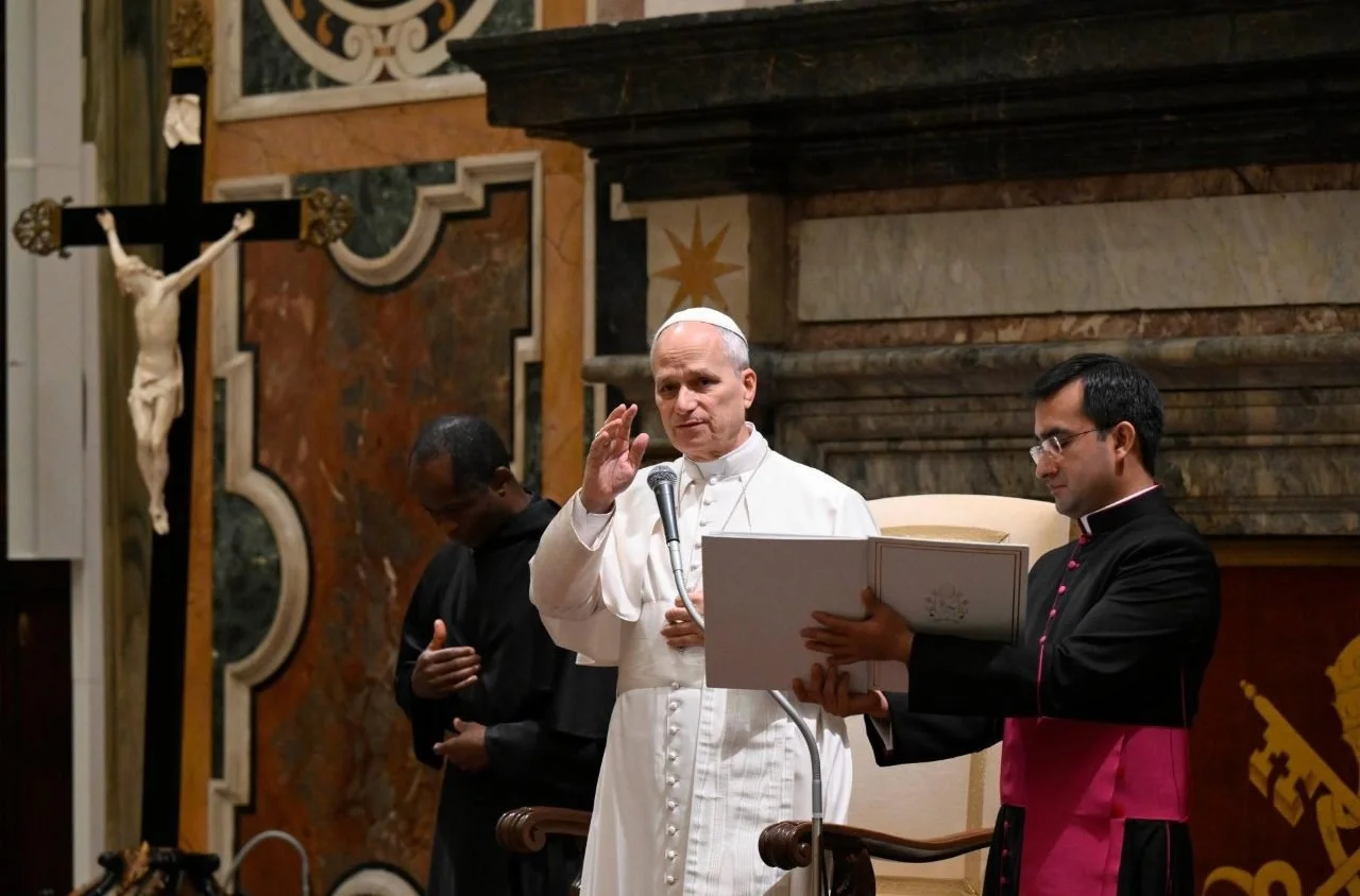 قداسة البابا لاوُن الرابع عشر يستقبل المشاركين في الجمعيّة العامة لدائرة عقيدة الإيمان