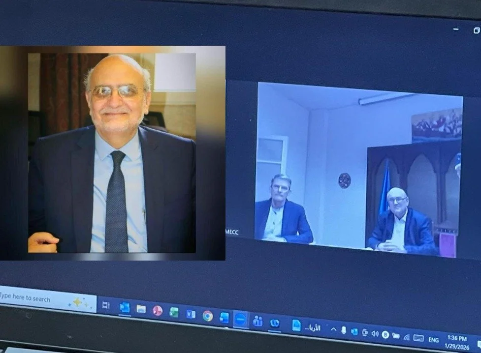 A Delegation from Gustav Adolf Werk Organization Visits MECC in Beirut