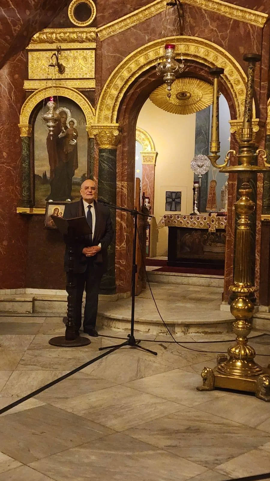 The MECC Secretary General Professor Michel Abs Delivers a Word at