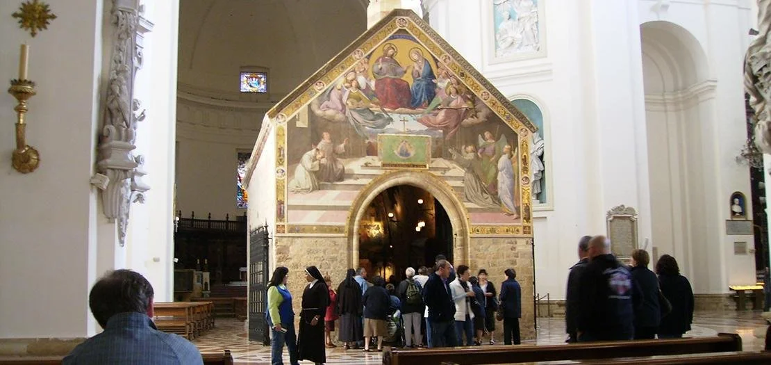 ذخيرة من الكنيسة التي أسّس فيها القديس فرنسيس رهبنته تصل إلى جنوب الجزيرة العربية