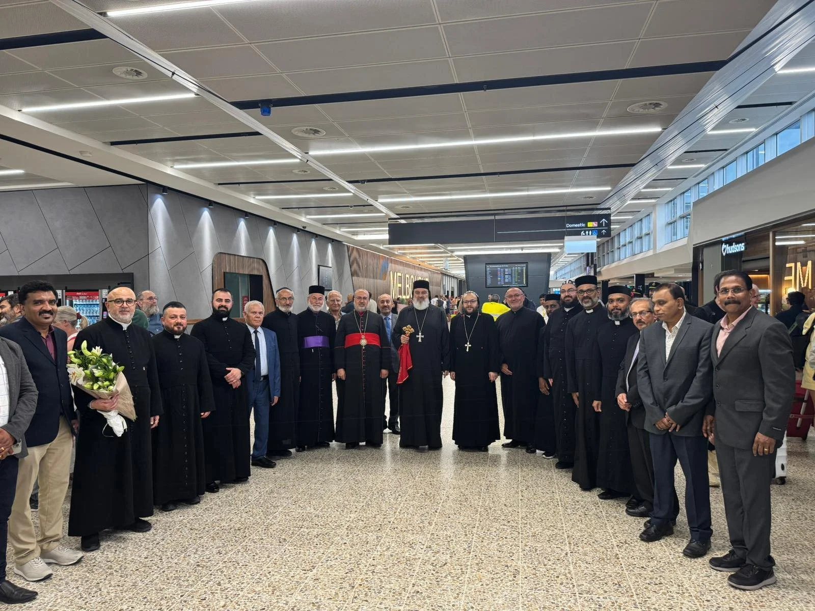 His Holiness Patriarch Mor Ignatius Aphrem II Arrived to Melbourne in a Pastoral Visit