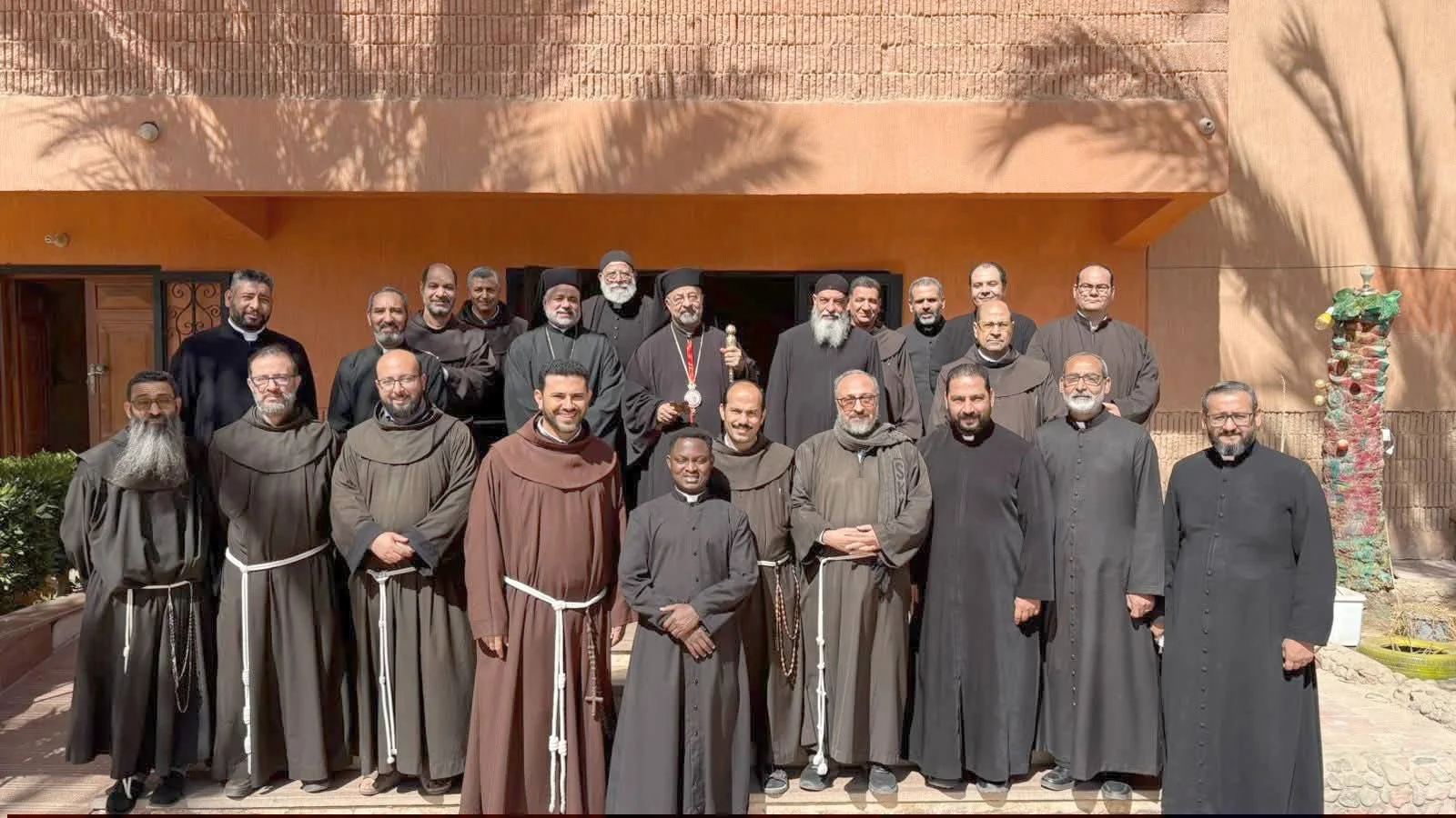 غبطة البطريرك الأنبا إبراهيم إسحق يختتم الرياضة الروحية لإكليروس أبرشية طيبة، مصر