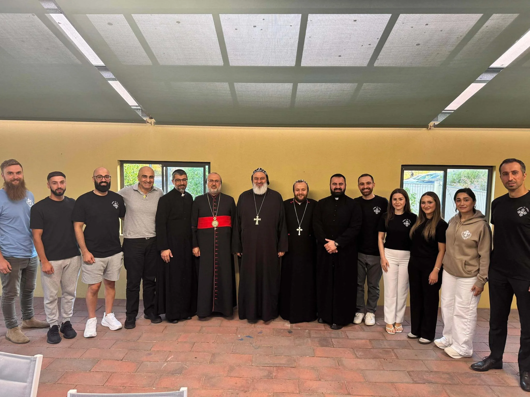 His Holiness Patriarch Mor Ignatius Aphrem II Meets the Members of the Syriac Orthodox Youth Group Of Melbourne (SOYGOM)