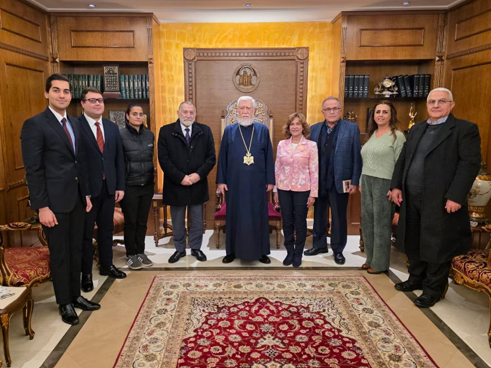His Holiness Catholicos Aram I Receives Christian–Muslim Encounter Delegation in Lebanon