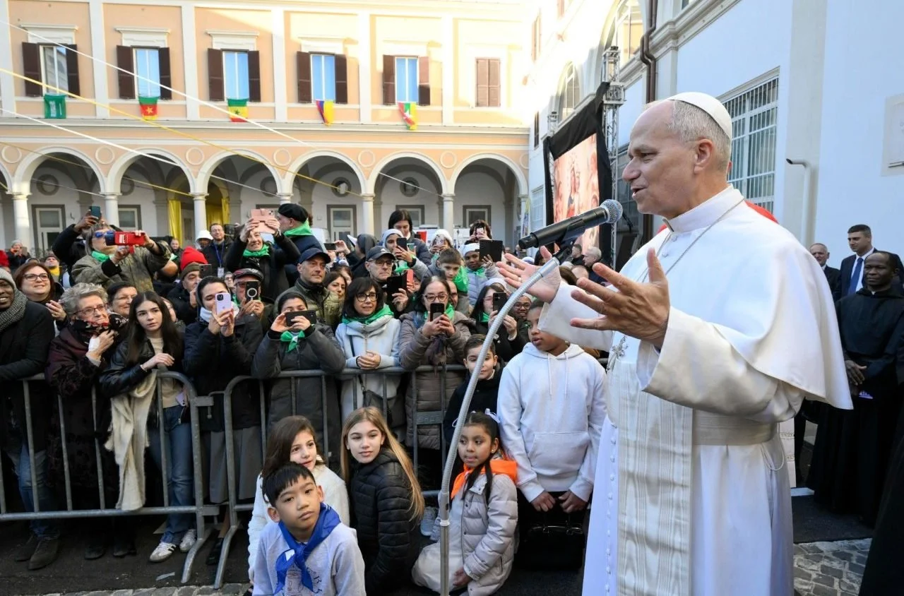 His Holiness Pope Leo XIV During His Visit to the Parish of the Sacred Heart of Jesus in Rome: Church must be a stronghold of charity in the contradictions of our time