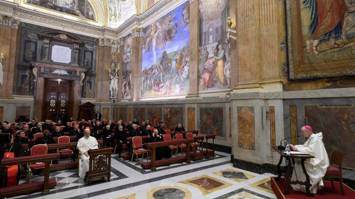 رياضة قداسة البابا لاوُن الرابع عشر والكوريا الرّومانيّة الرّوحيّة الخاصّة بالصّوم انطلقت الأحد