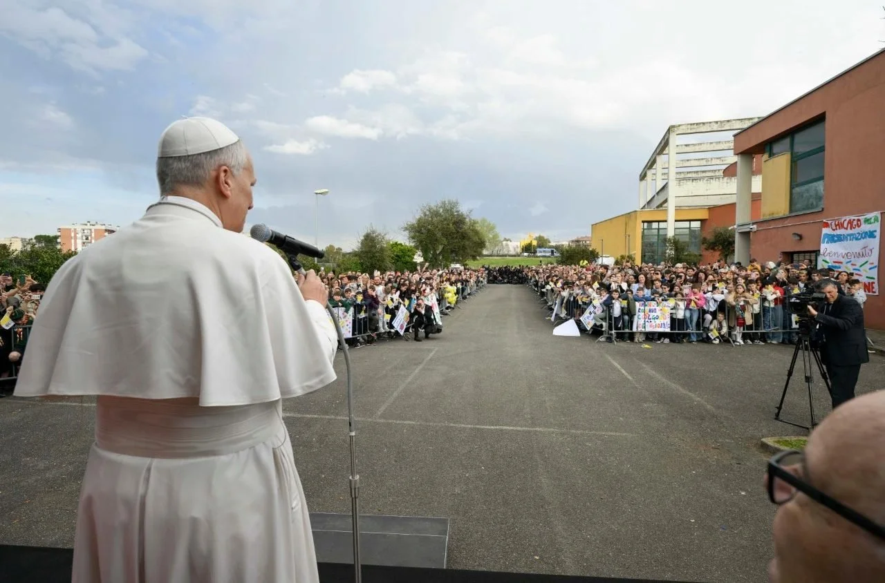 His Holiness Pope Leo XIV to Rome Parish: Everyone can be a builder of peace and reconciliation