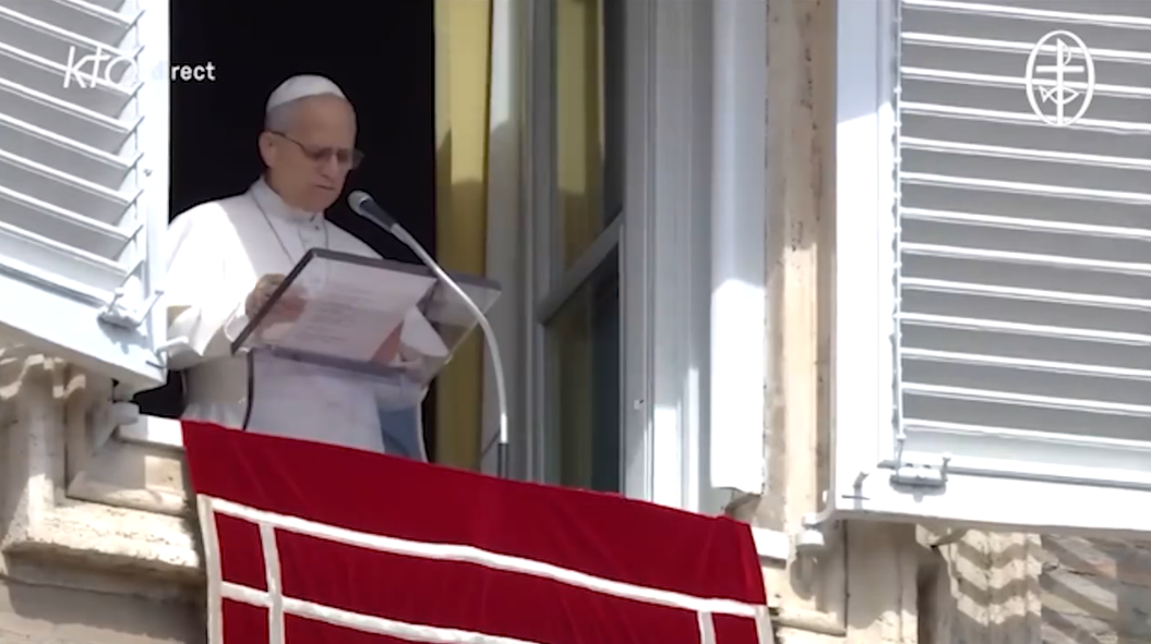 His Holiness Pope Leo XIV's Appeal for the People of the Middle East