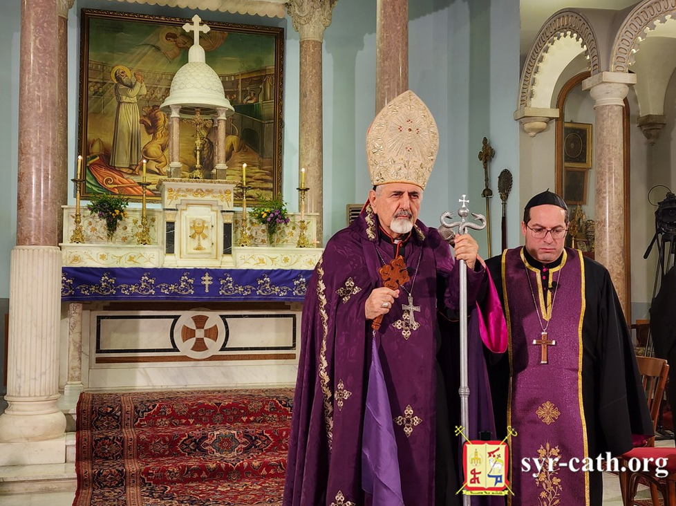 إليكم مواعيد احتفالات غبطة البطريرك مار اغناطيوس يوسف الثالث يونان بالرّتب المقدّسة