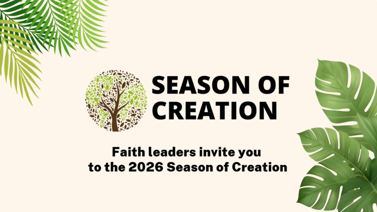 Season of Creation 2026 – Faith Leaders Invitation Video