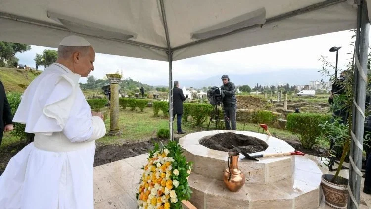 His Holiness Pope Leo XIV Visits Hippo Archeological Site in Annaba, Algeria
