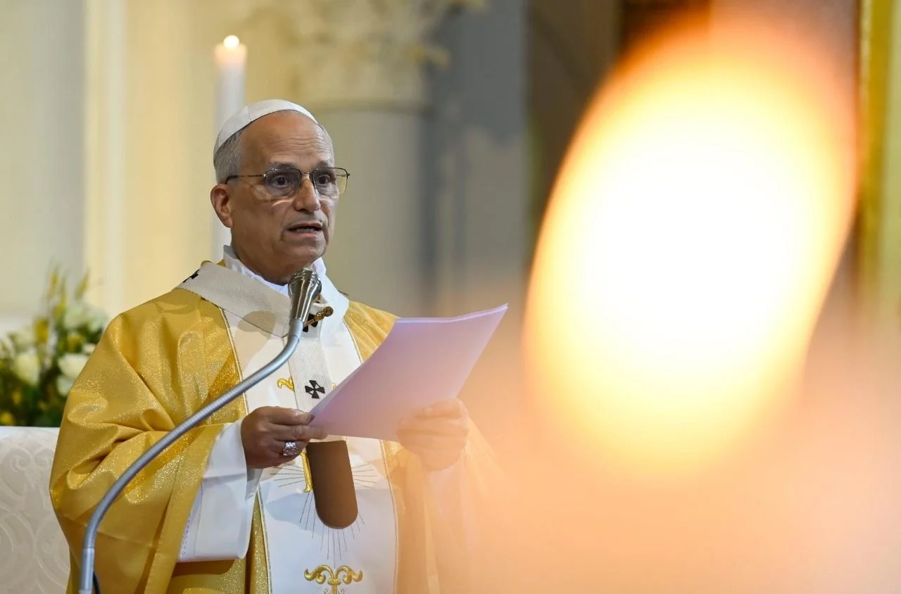 His Holiness Pope Leo XIV at St. Augustine’s Basilica: 'Christ invites us to renew our lives completely'