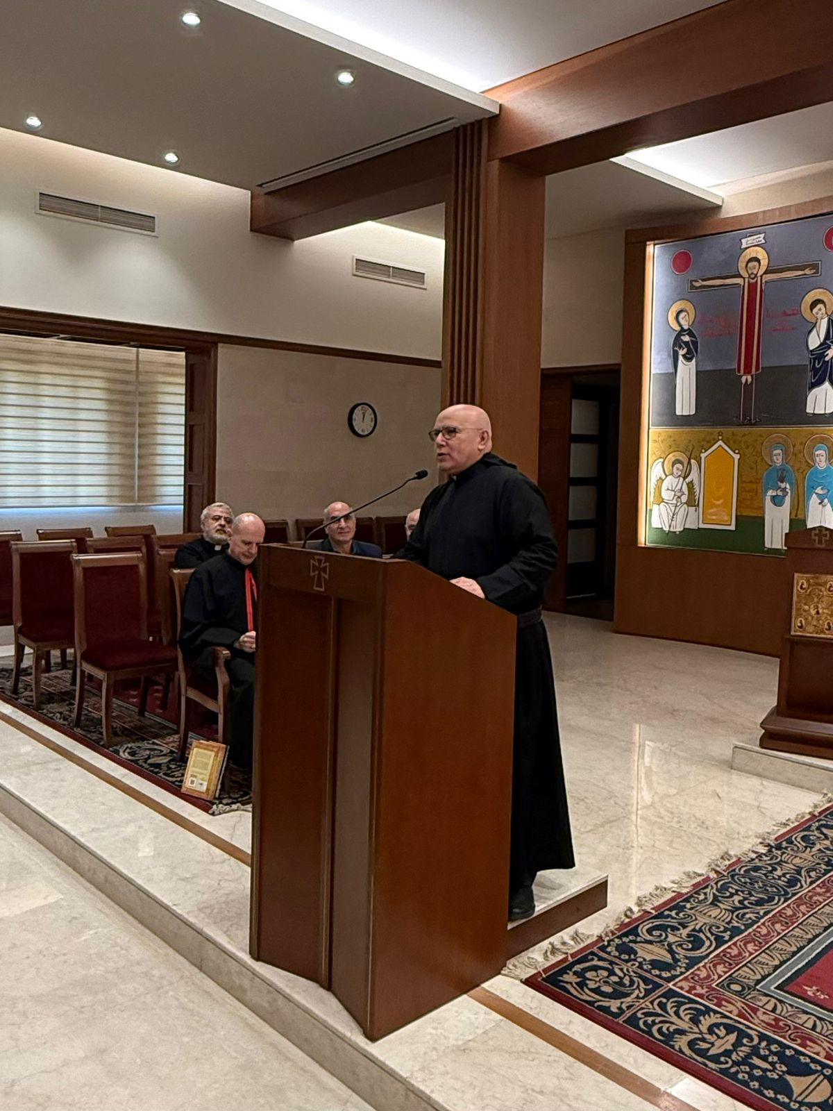 Distribution of the Book "Towards a Common Date for Easter: The Aleppo Statement 1997" to Theology Students