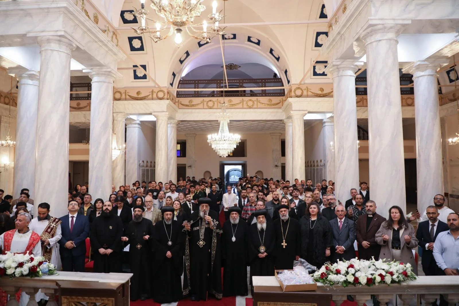 His Holiness Pope Tawadros II Visits St. Paul Coptic Church in Istanbul, Turkey, and Meets Its Congregation