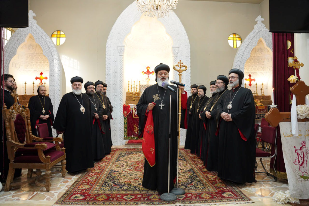His Holiness Patriarch Mor Ignatius Aphrem II Presides Over the Ramsho Prayer at Mor Quryaqus Church in Qamishly