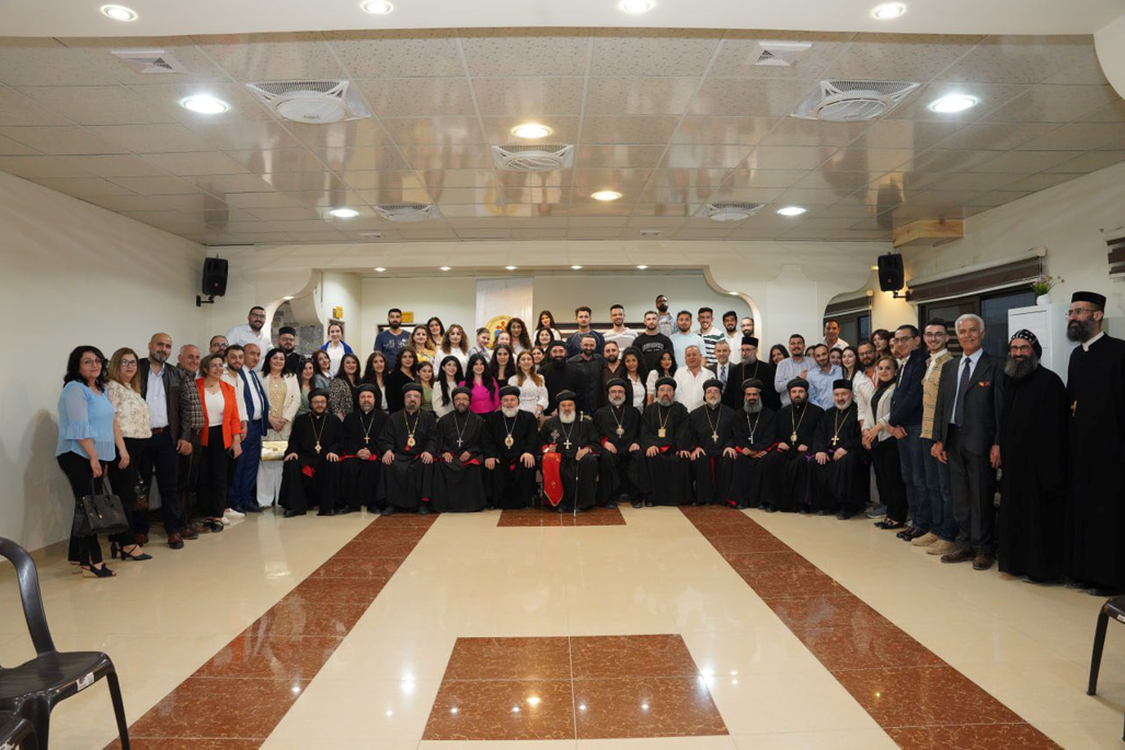 His Holiness Patriarch Mor Ignatius Aphrem II Visits the Headquarters of Mor Aphrem Association for University Students in Qamishly