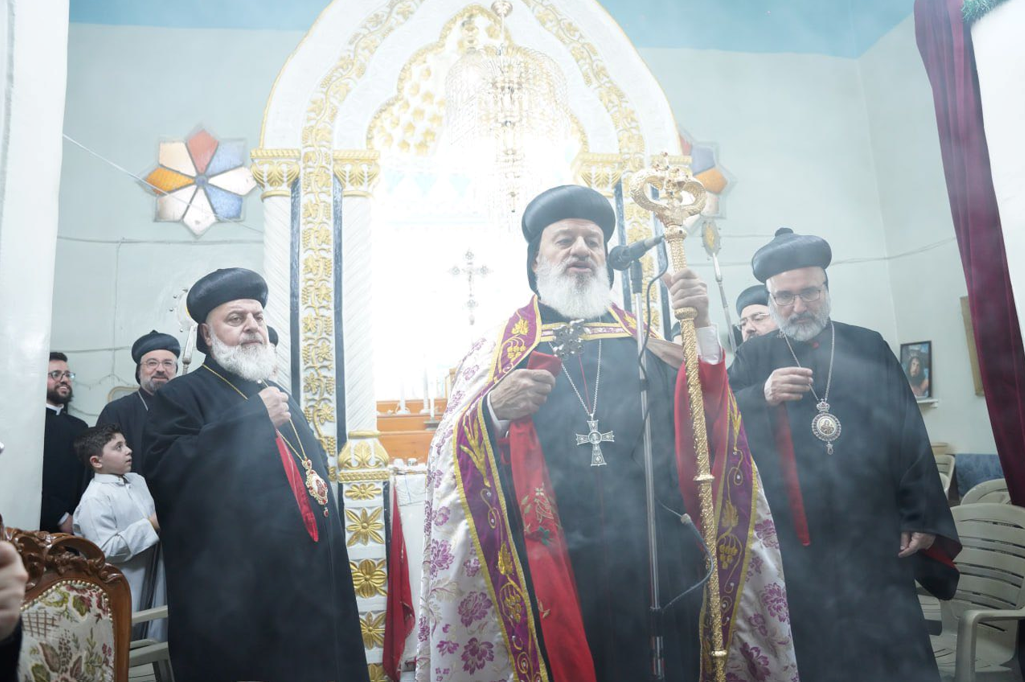 His Holiness Patriarch Mor Ignatius Aphrem II Visits Mor Esia Church in Derbasiyyah