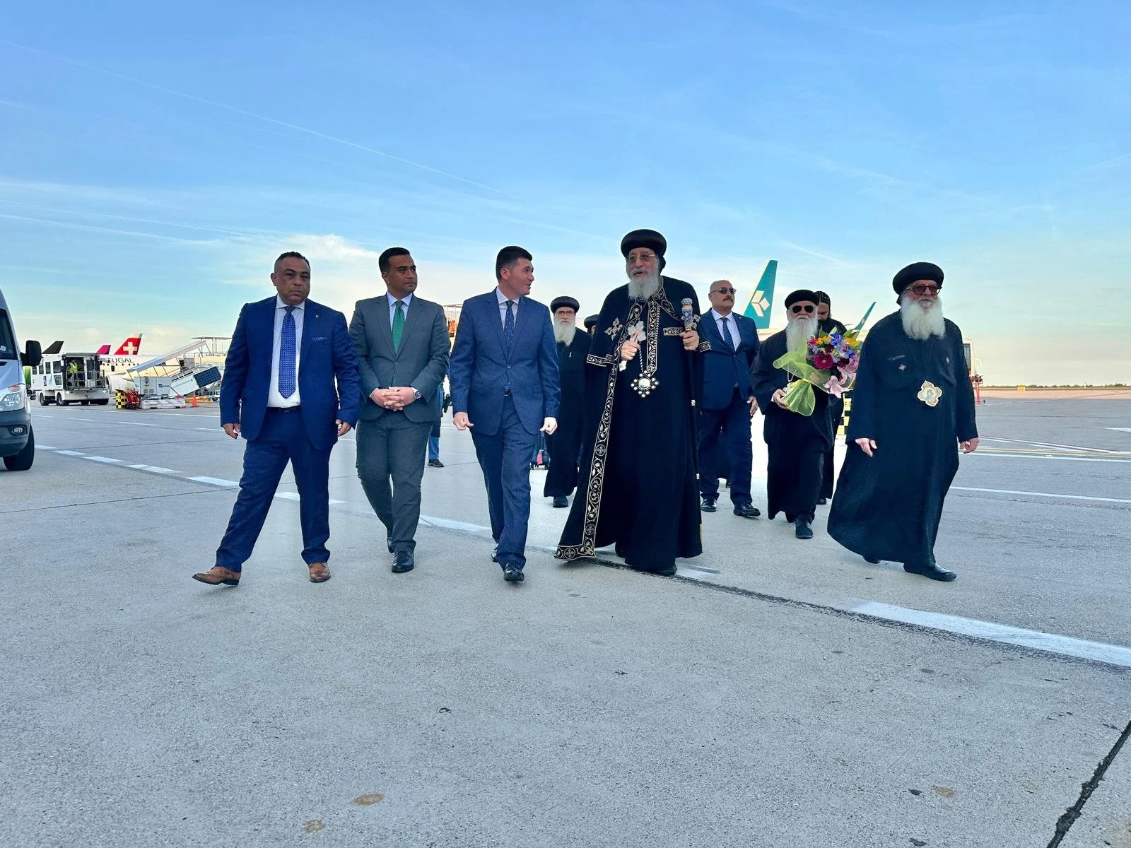 قداسة البابا تواضروس الثاني يختتم زيارته إلى النمسا ويصل إلى ڤينيسيا