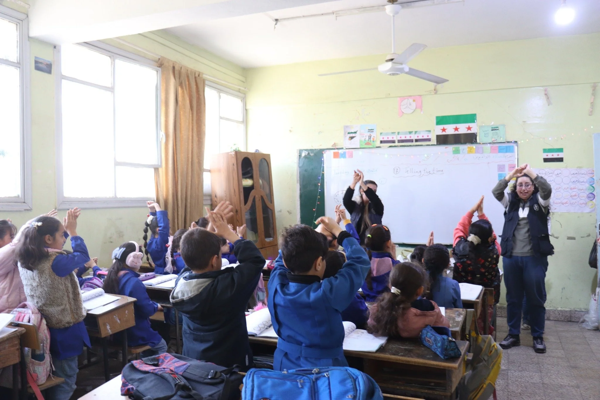 MECC Implements Hygiene Promotion Activities for Students in Dara’a Governorate