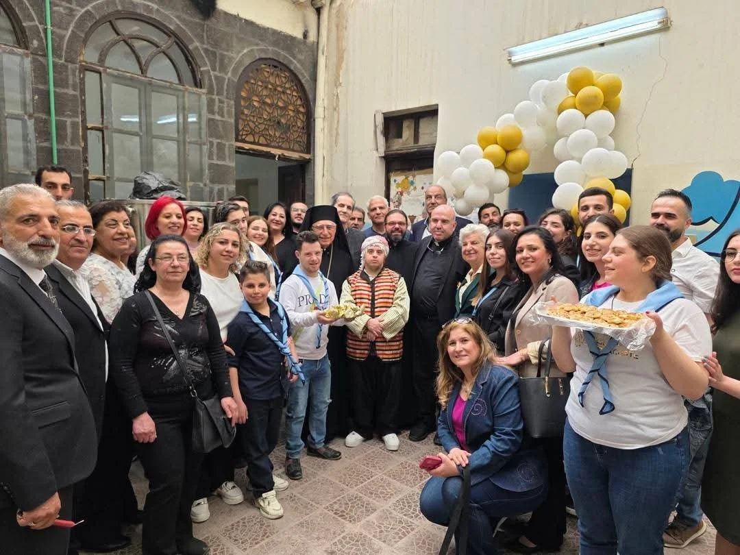 Inauguration of the “Iman and Nour” Workshop in Syria in Cooperation with MECC With the Blessing and Presence of His Beatitude Patriarch Youssef Al-Absi