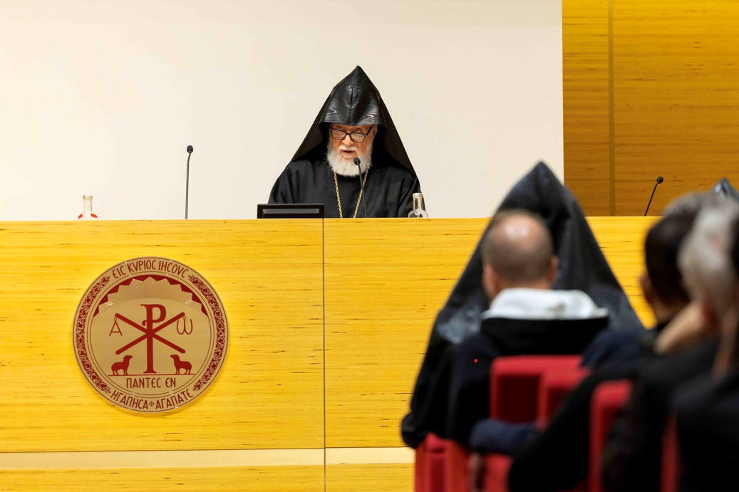  His Holiness Catholicos Aram I In a Public Lecture at the Pontifical Oriental Institute in Rome: “The Churches of the Middle East are Wavering between Uncertainty, Despair, and Hope”