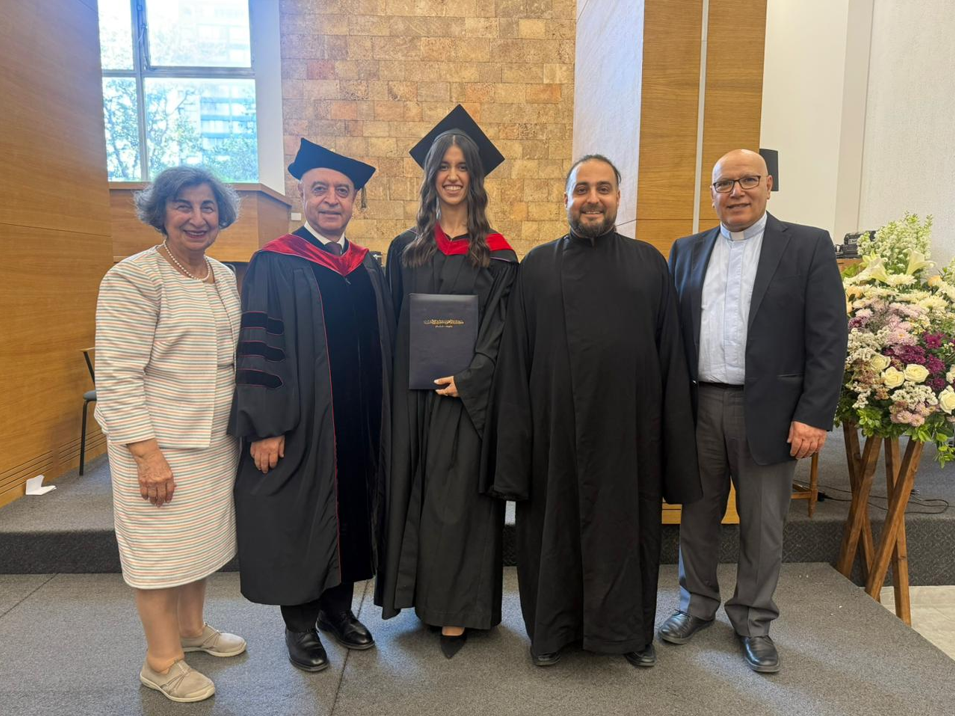 The Near East School of Theology in Beirut Celebrates the Graduation of Its Students, Among Whom One of Our Colleagues
