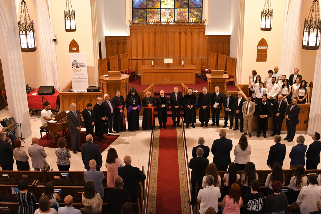 The UAECNE Celebrates the 180th Anniversary of the Armenian Evangelical Church’s Founding