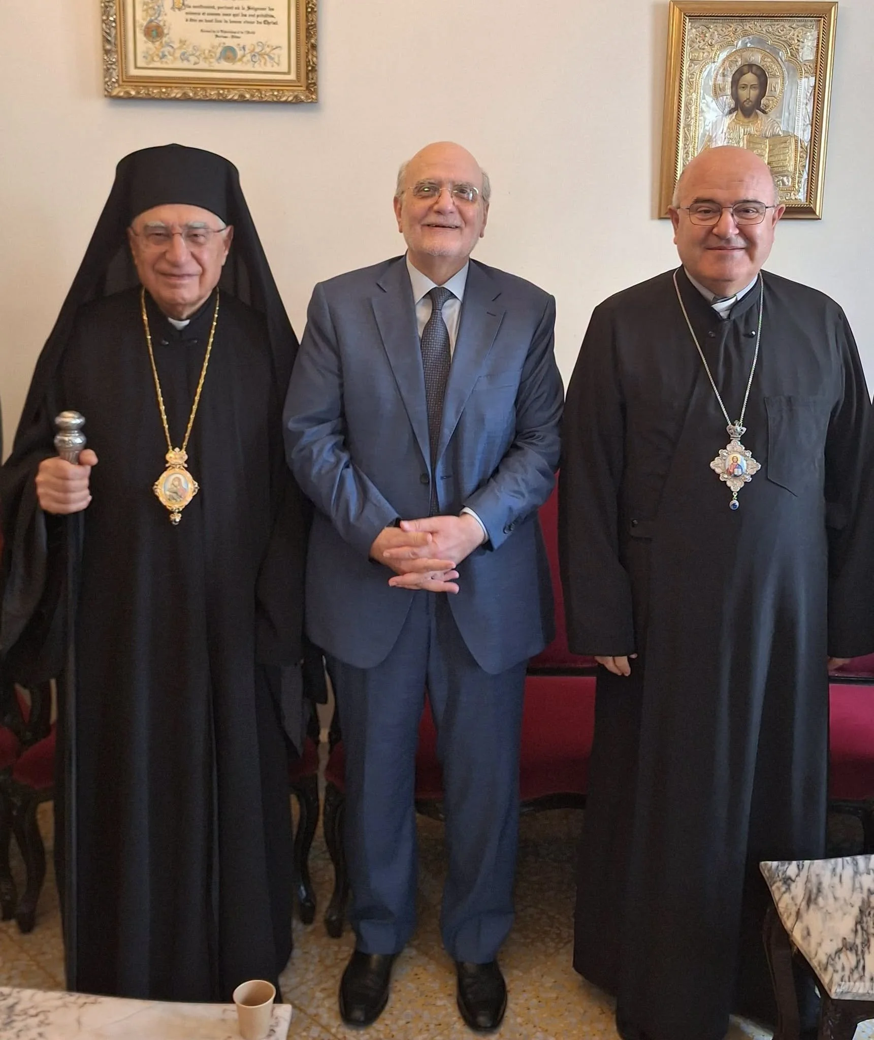 With the Blessing and Presence of His Beatitude Patriarch Joseph Absi