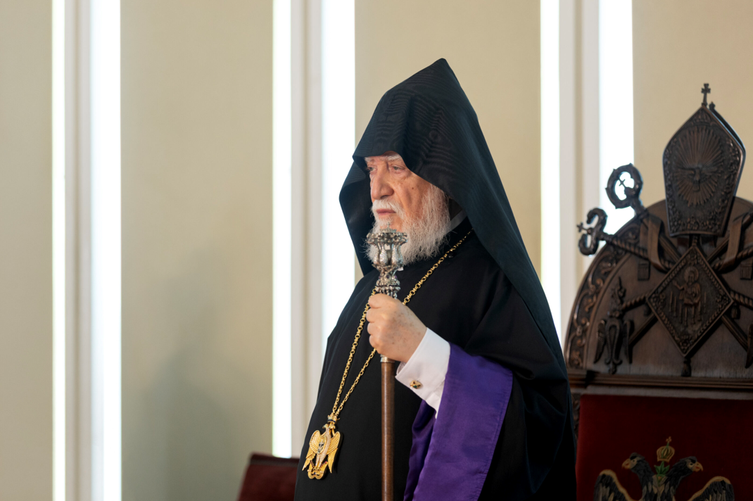 The Middle East Council of Churches Congratulates His Holiness Catholicos Aram I