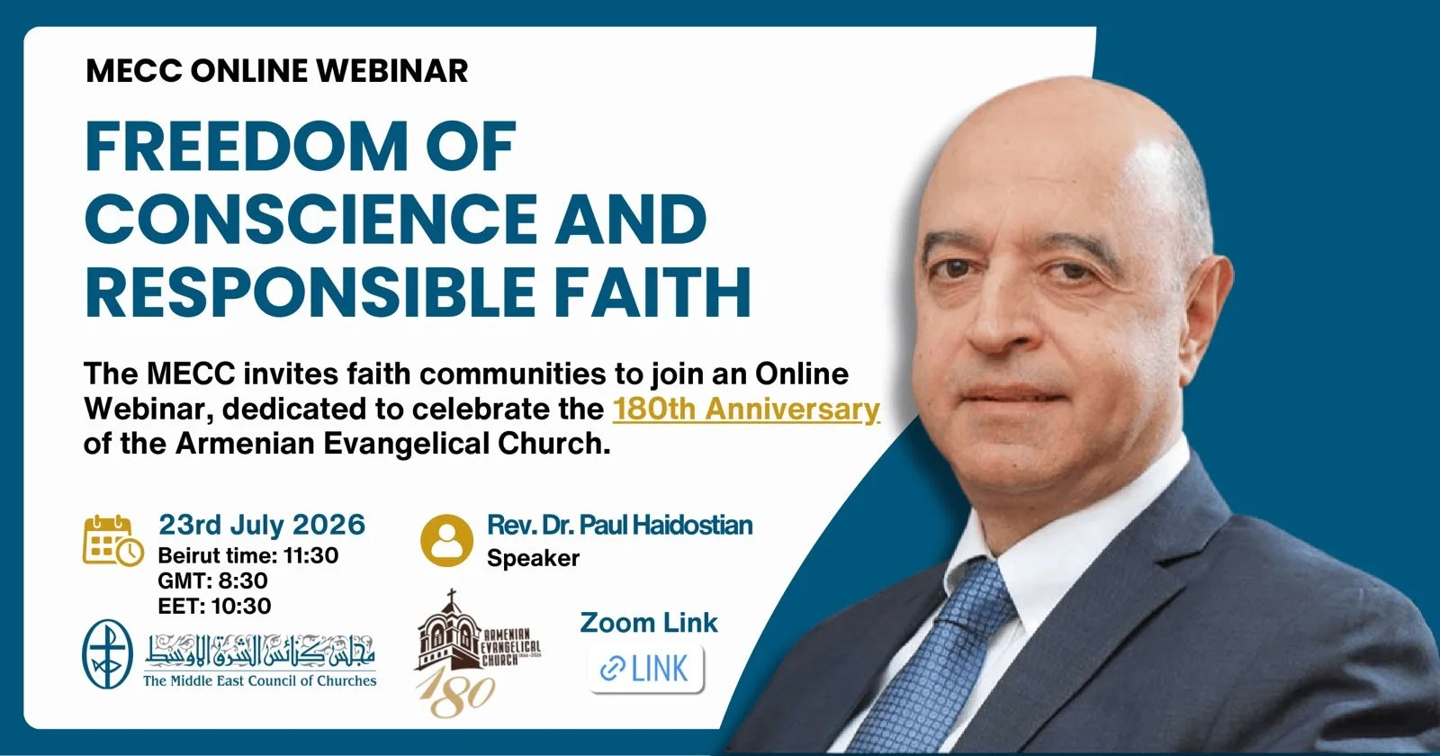 A Webinar with Reverend Dr. Paul Haidostian