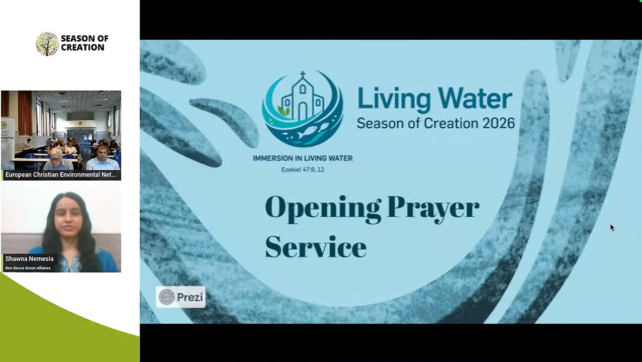 Global and Ecumenical Online Gathering Marks the Beginning of the 2026 Season of Creation