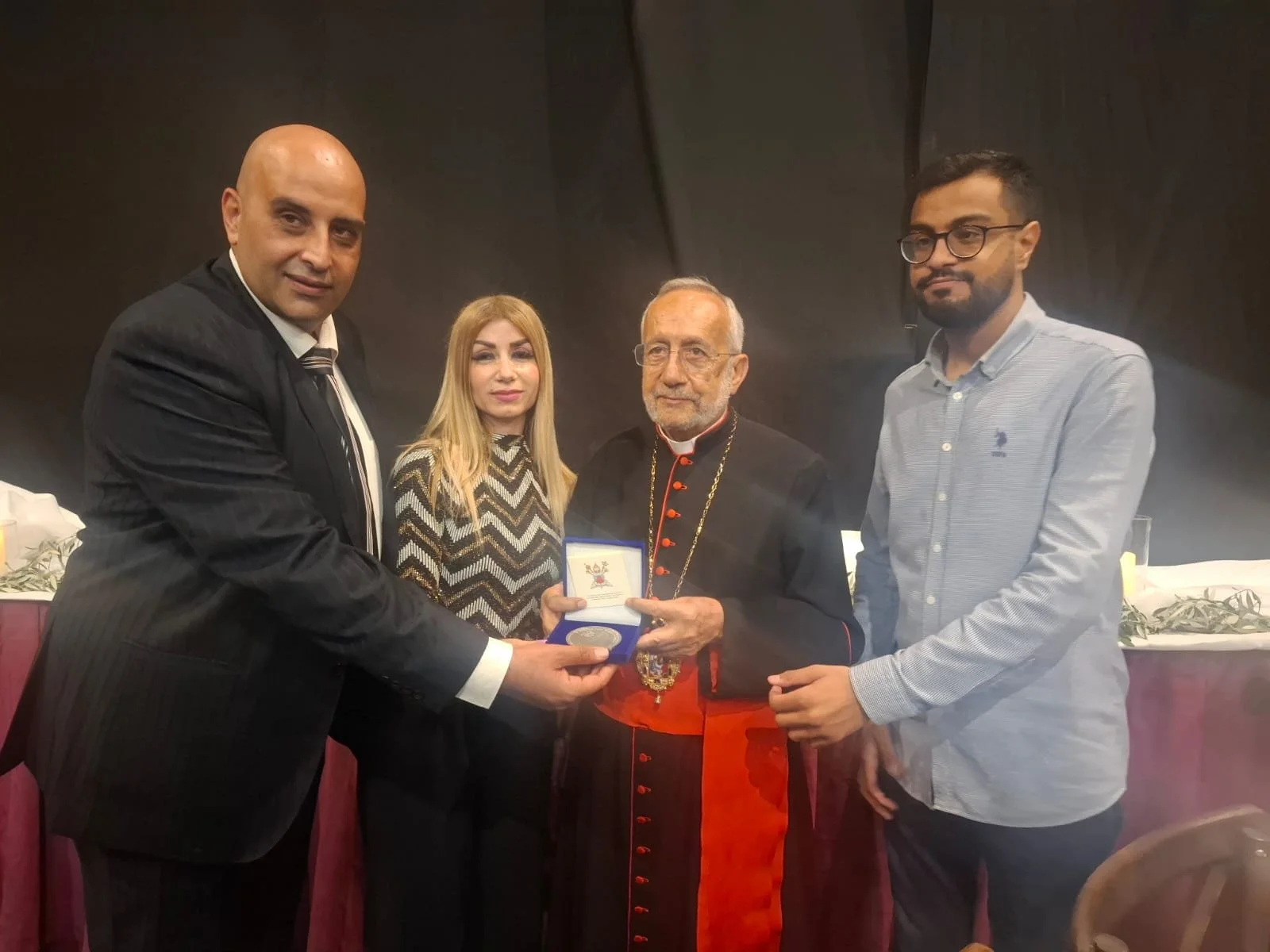 His Beatitude Patriarch Raphaël Bedros XXI Minassian Honors the Lebanese Media