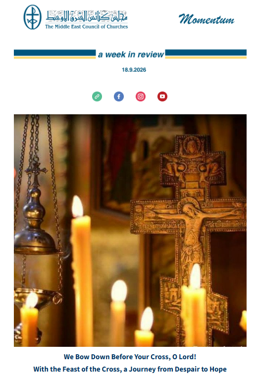 The Middle East Council of Churches (MECC) Issues Its Weekly Newsletter