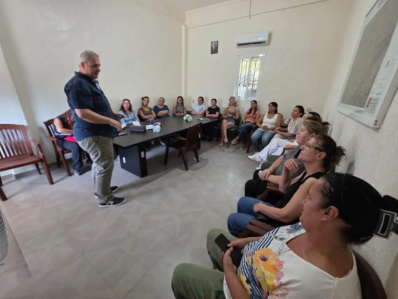 A Meeting on Communication with Others, Held by the Middle East Council of Churches and the Municipality of Kfarhara - Lebanon