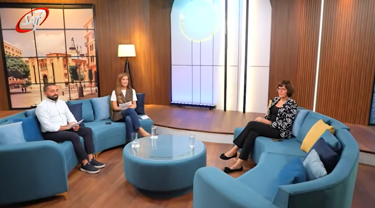 فيديو - لقاء على شاشة سات7 مع السيّدة رولا السهوي حول برنامج الرعاية الصحية المنزلية