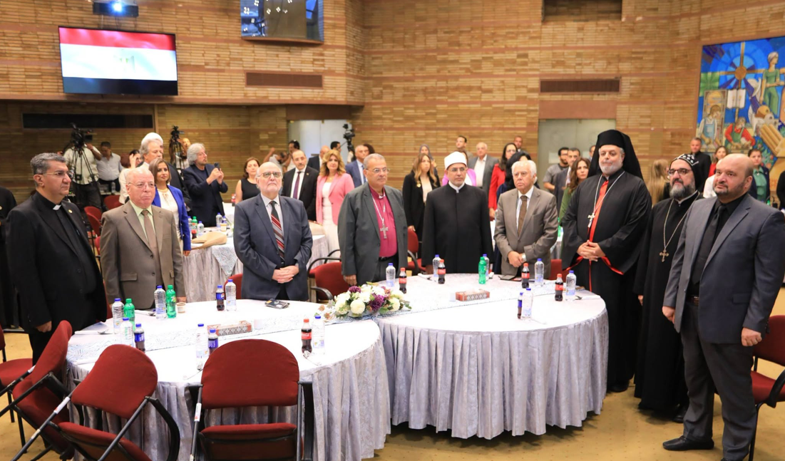 Head of the Evangelical Community and Secretary General of the Middle East Council of Churches Attend