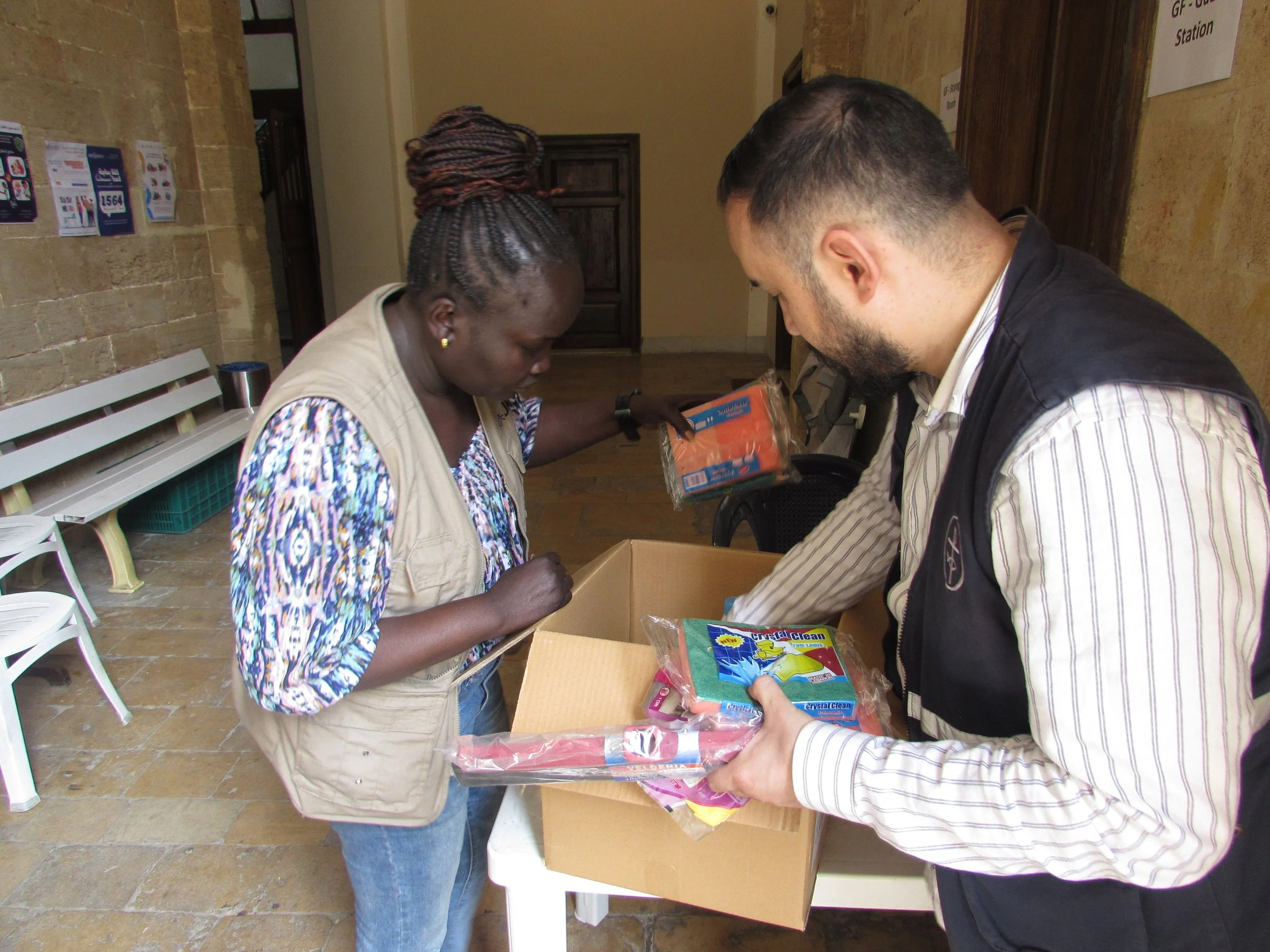 Cleaning Kits Distribution -St.Joseph Church  (5).JPG