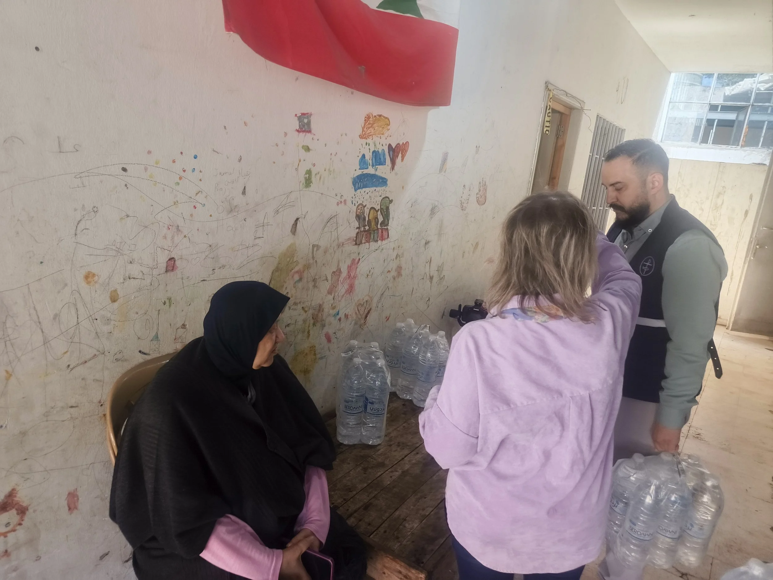 Blankets Distribution -Flora Shelter - Bierut Port & St.Joseph shelter (16).jpg