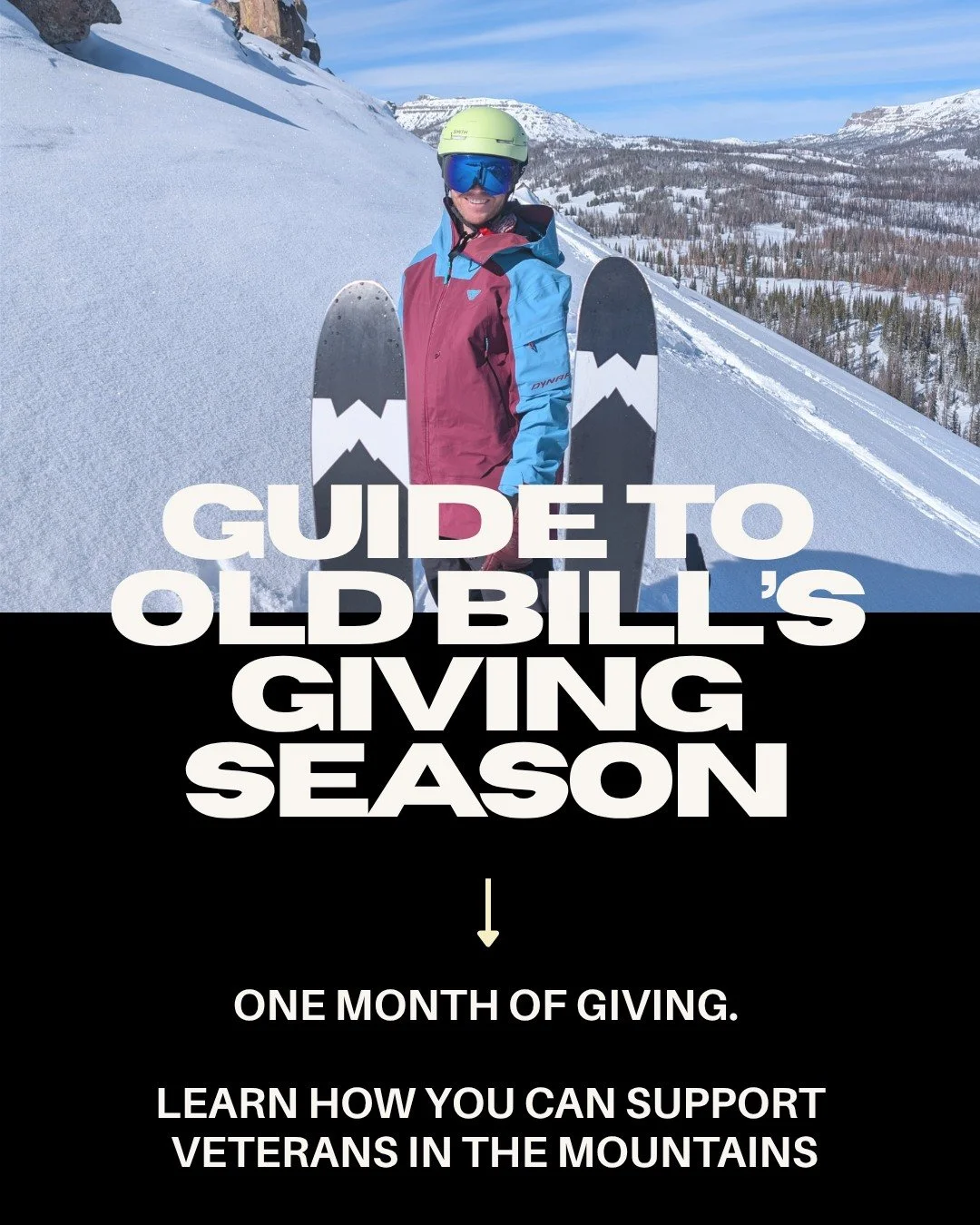 Giving link in bio - Thank you to all who have supported FCF ❄️
#OldBills2026 #backcountry #splitboard  #veterans #suicideprevention #jacksonhole  #veteranshelpingveterans